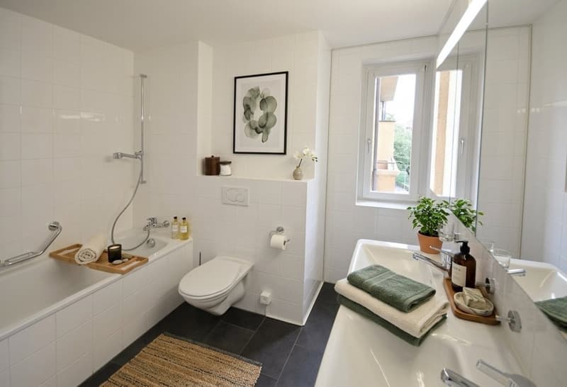 Wohnen, wo Basel am schönsten ist - Altbauwohnung am Basler Rheinbord (4)