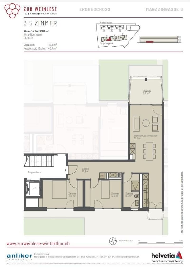Grundrissplan