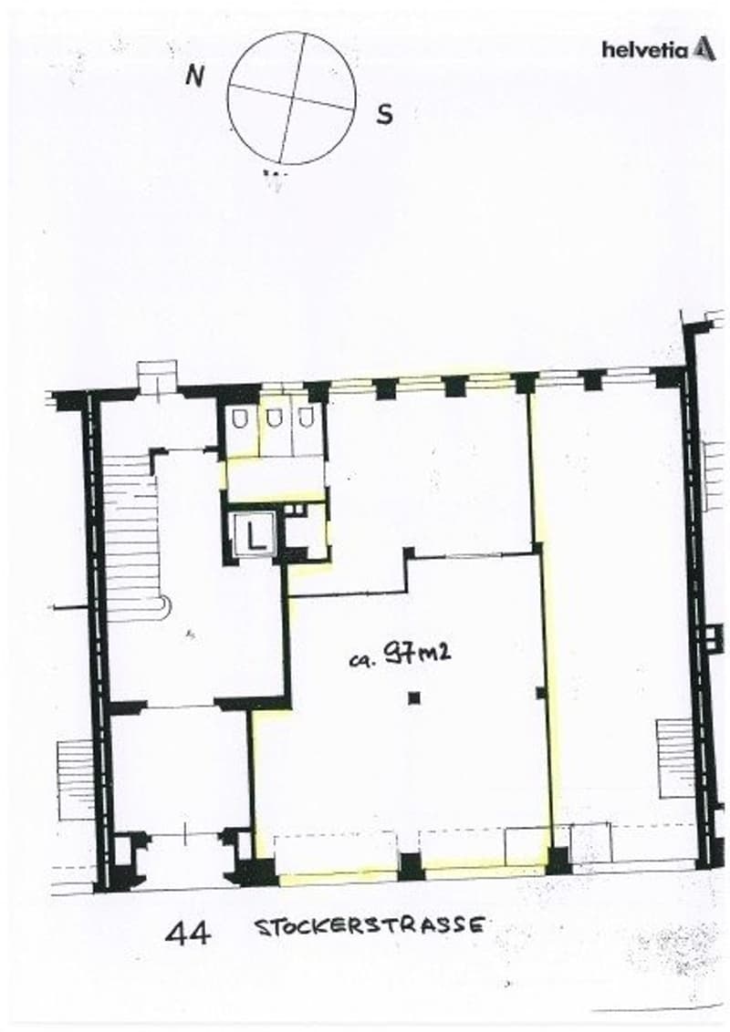 Grundrissplan