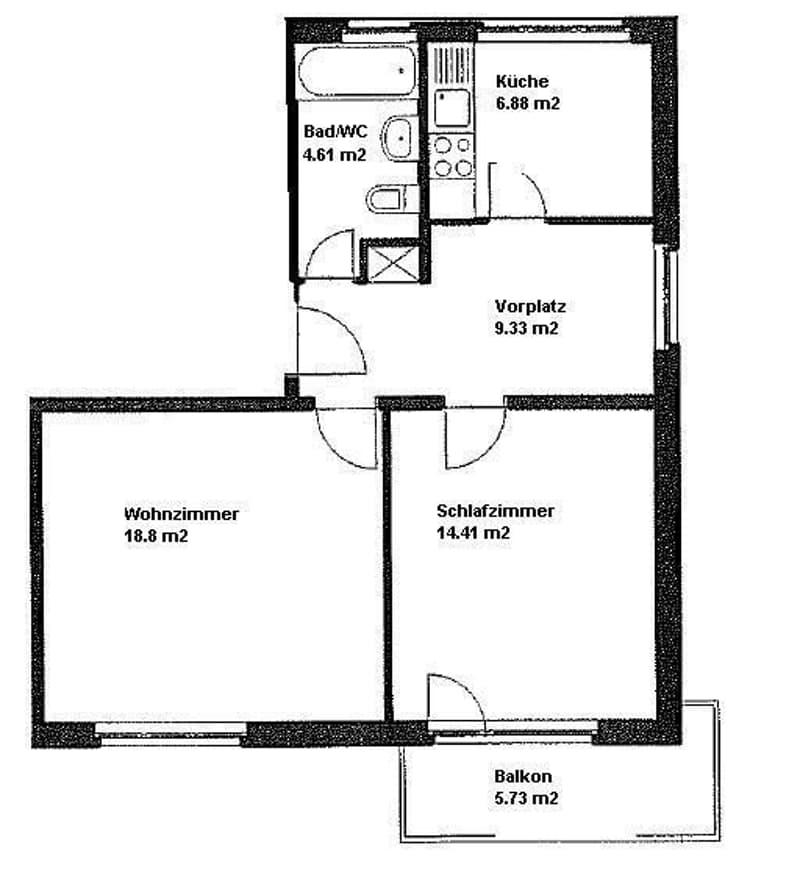 Grundrissplan