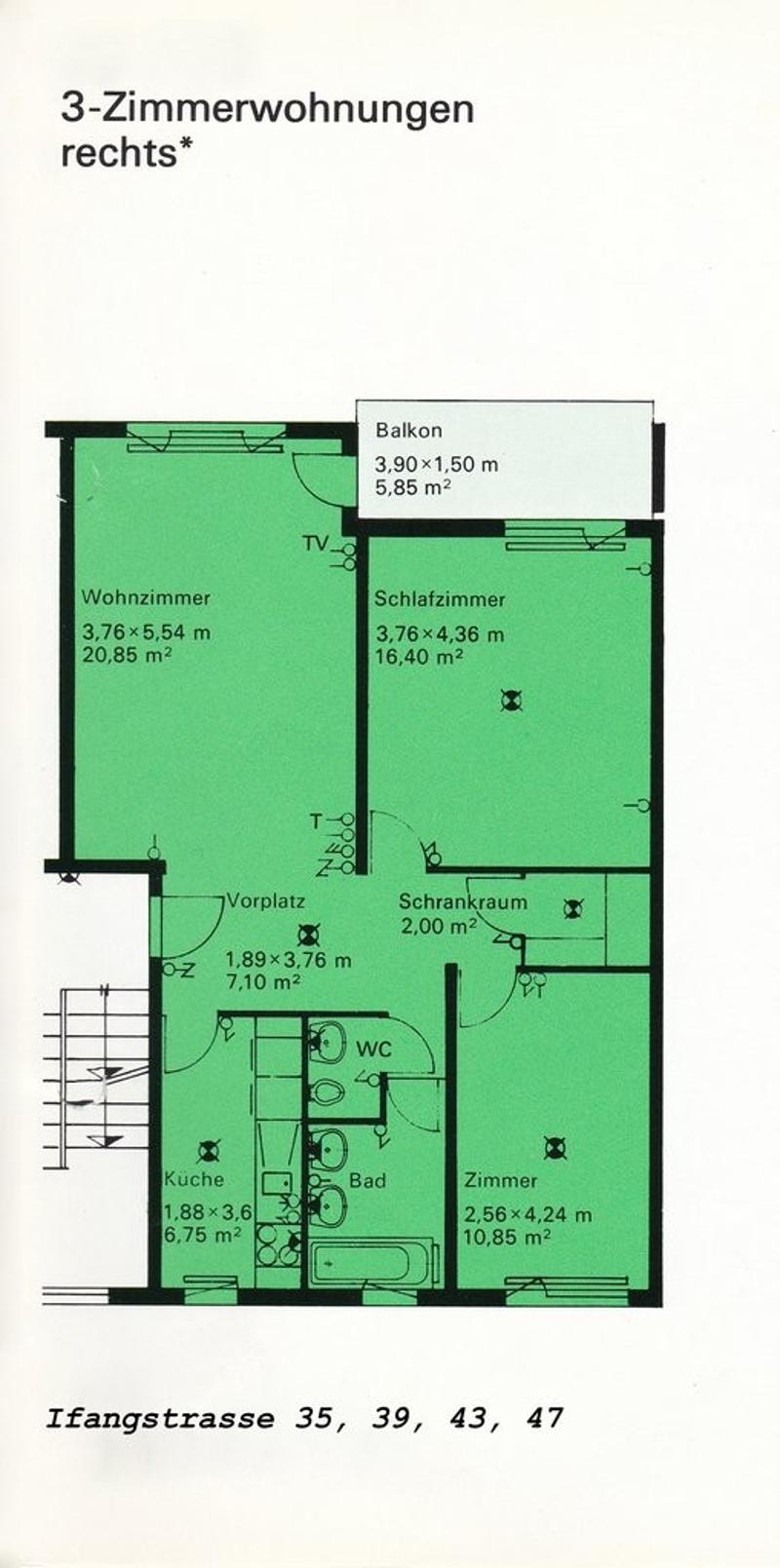 Grundrissplan