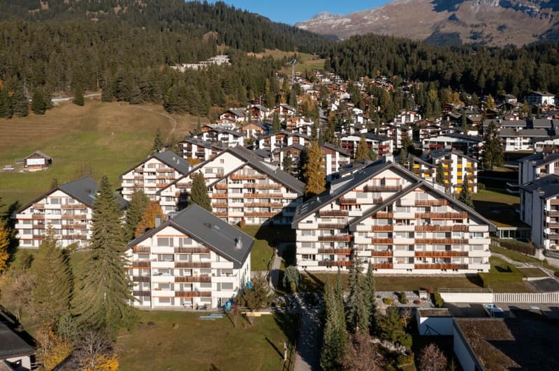 2 1/2 Zimmer Erdgeschosswohnung direkt bei den Bergbahnen in Laax (10)