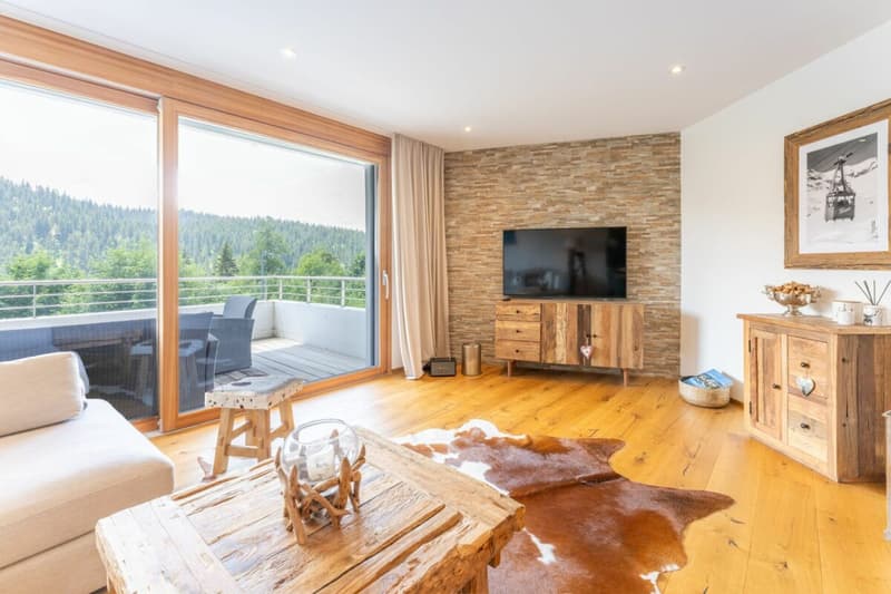 Neuwertige 3.5 Zimmerwohnung Haus Miraselva, Flims Waldhaus (4)