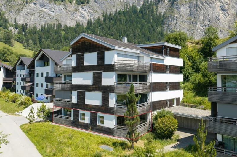 3 1/2 Zimmer Erdgeschosswohnung an ruhiger Lage zu verkaufen (1)