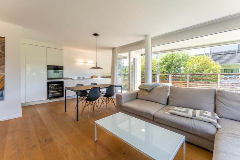 3 1/2 Zimmer Erdgeschosswohnung an ruhiger Lage zu verkaufen (2)