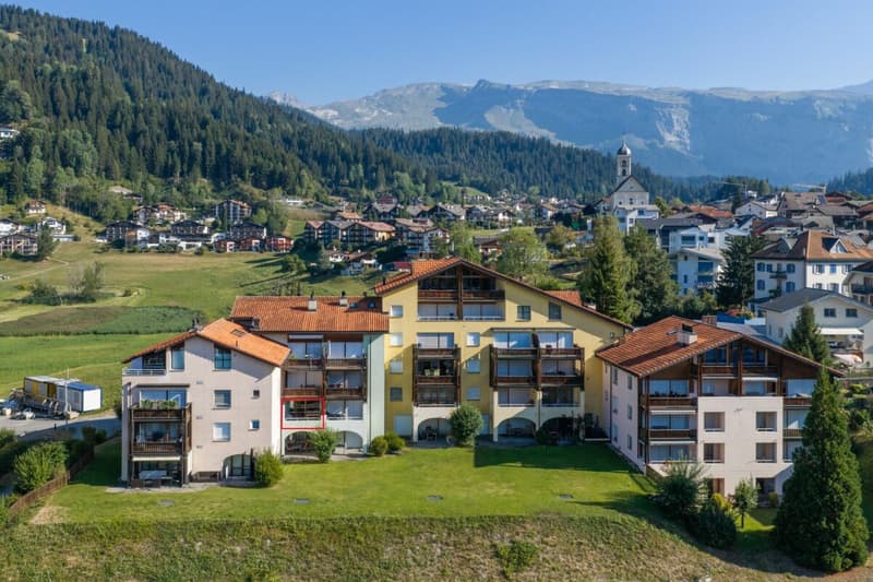 3 1/2 Zimmerwohnung im Surselvapark LAAX zu verkaufen (1)