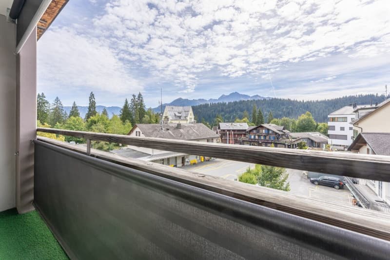 Studio im 4. Stock mit schöner Aussicht Richtung Süden (7)