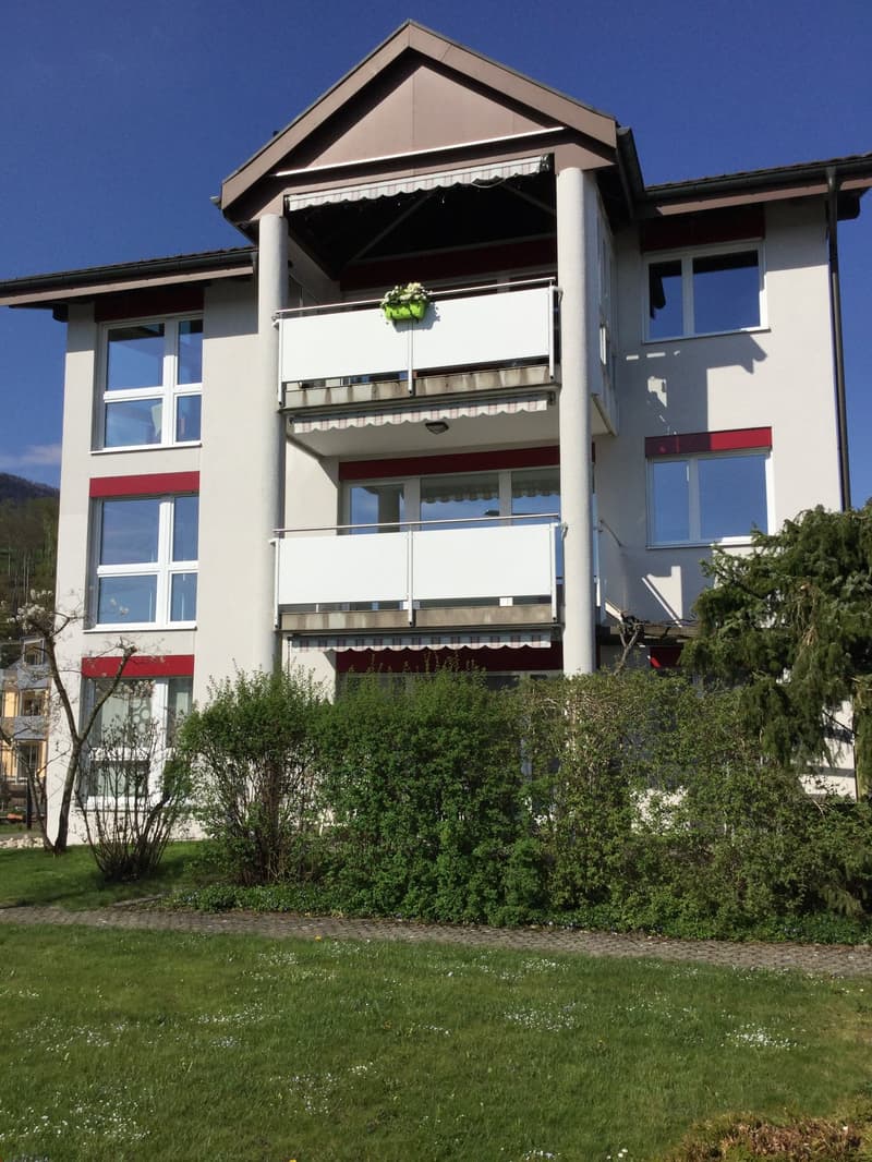 Grosse  4.5 Zi. Dachwohnung in 3 Familienhaus mit Rundumsicht (2)