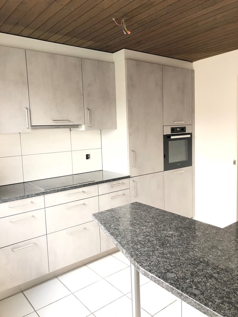Grosse  4.5 Zi. Dachwohnung in 3 Familienhaus mit Rundumsicht (6)