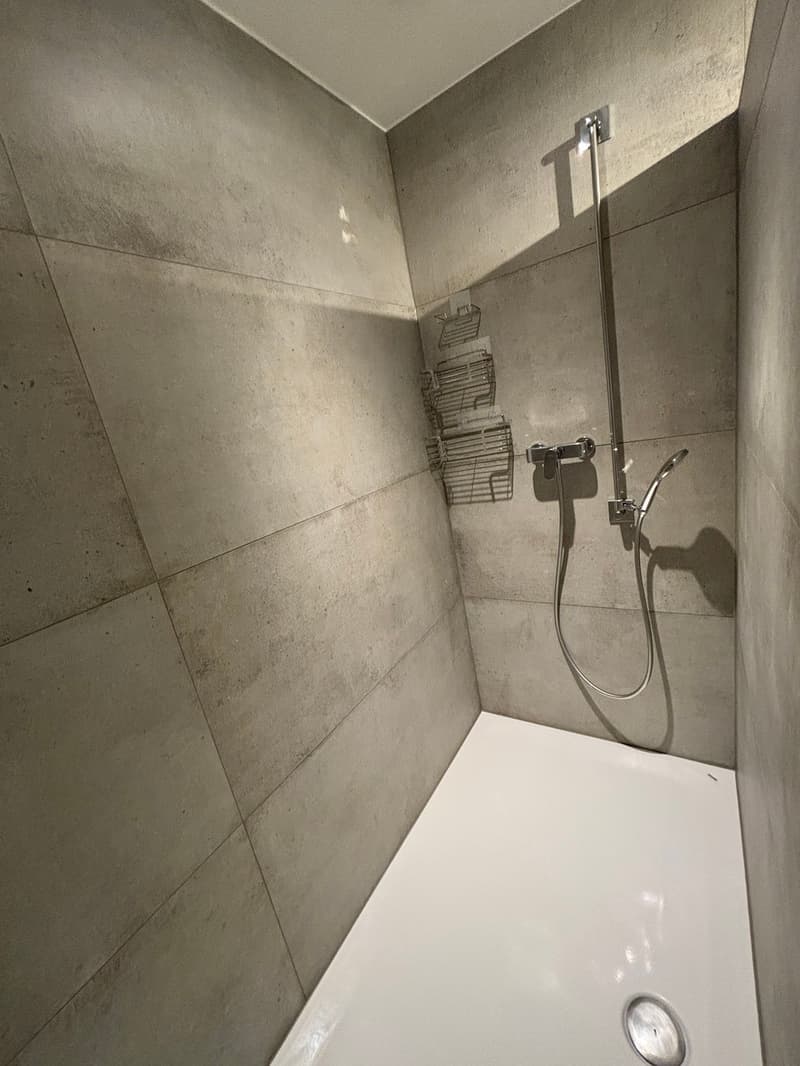 Dusche Badezimmer Wohnung Gerbergässlein 7