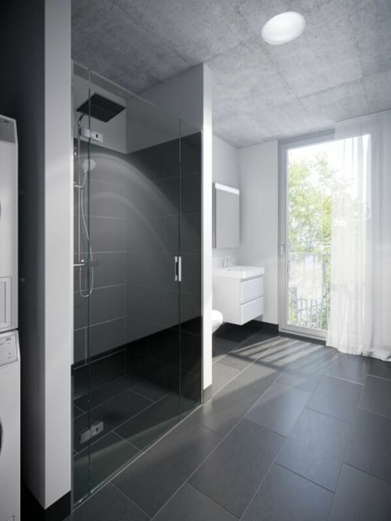 Besondere Architektur, Hochwertiger Wohnkomfort - 3.5-Zimmerwohnung (8)