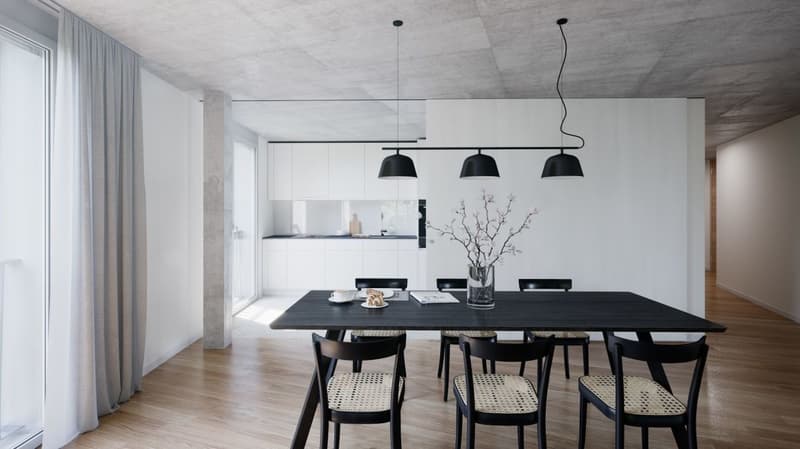 Besondere Architektur, Hochwertiger Wohnkomfort - 3.5-Zimmerwohnung (4)