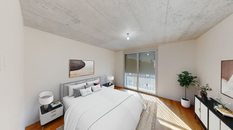 Exklusive Architektur, stilvoller Wohnkomfort - 3.5-Zimmerwohnung (7)