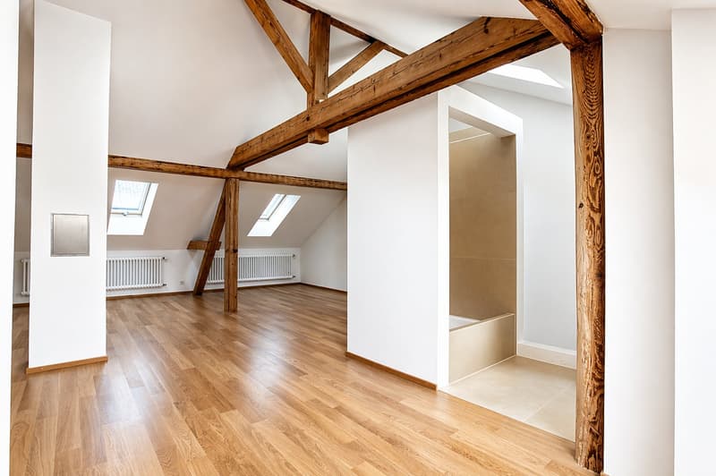 Charmante 4-Zimmer-Maisonette-Wohnung mit Ofen in Basel (2)