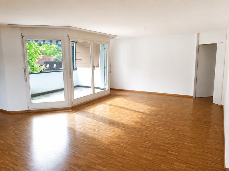 Wonzimmer + Balkon (ü. 45m²)