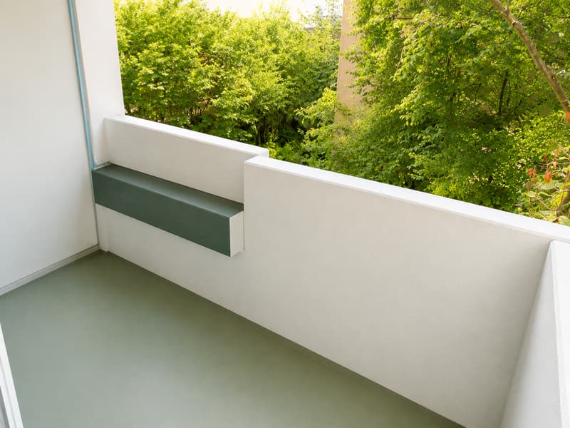 Kleiner Balkon beim Schlafzimmer