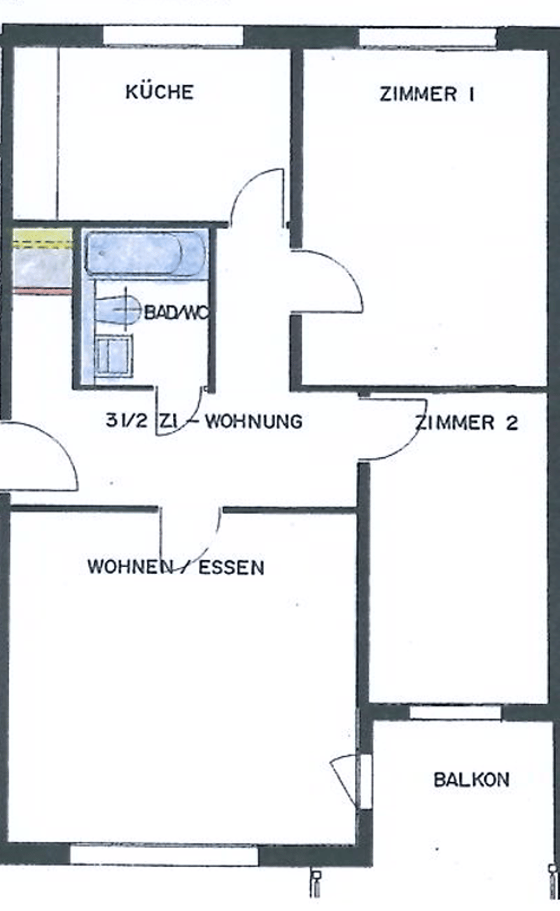 3 Zimmerwohnung an Familienfreundlicher Lage (9)