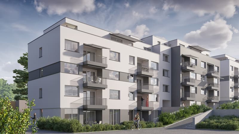 Perfekt für Paare und kleine Familien – moderne 3.5-Zimmer-Wohnung in Leuk (2)