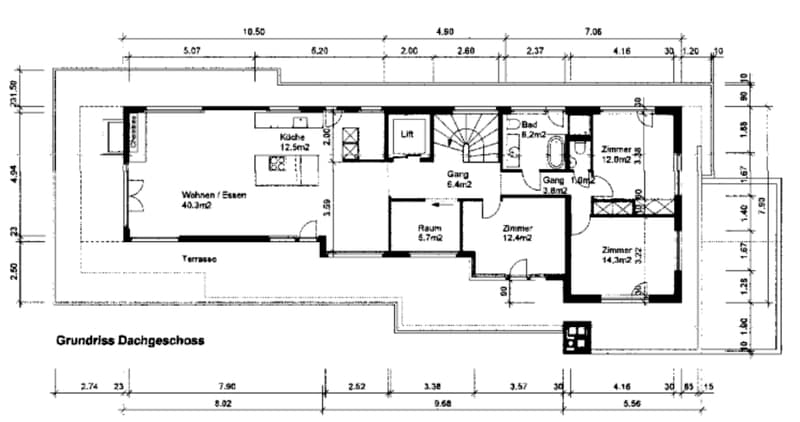 4½ ZI-WOHNUNG IN ZOLLIKON (ZH), MÖBLIERT, TEMPORÄR (10)