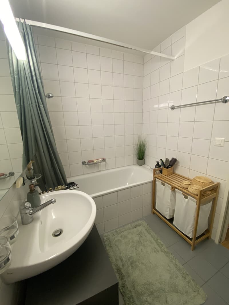 2½ ZI-WOHNUNG IN BASEL - KLYBECK, MÖBLIERT, TEMPORÄR (9)