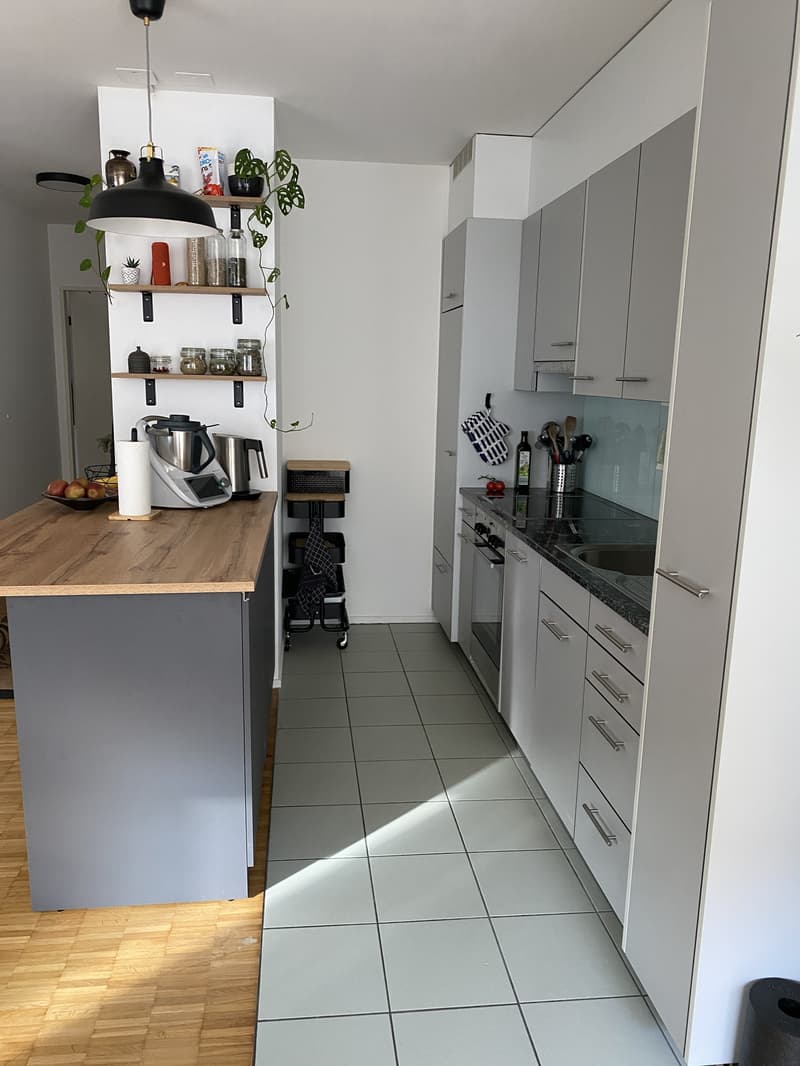 2½ ZI-WOHNUNG IN BASEL - KLYBECK, MÖBLIERT, TEMPORÄR (5)