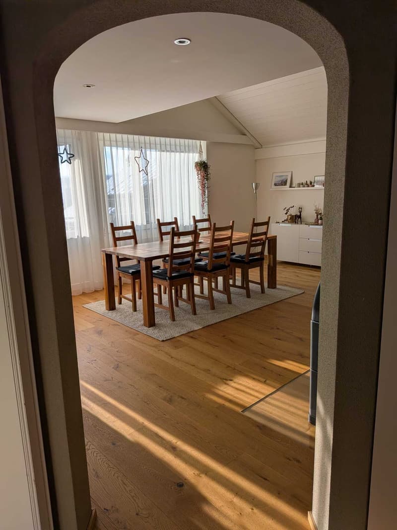 5½ ZIMMER-MAISONETTEWOHNUNG IN RUSWIL (LU), MÖBLIERT, TEMPORÄR (3)