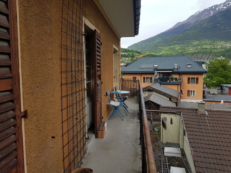 4½ ZI-WOHNUNG IN NATERS (VS), MÖBLIERT, TEMPORÄR (8)