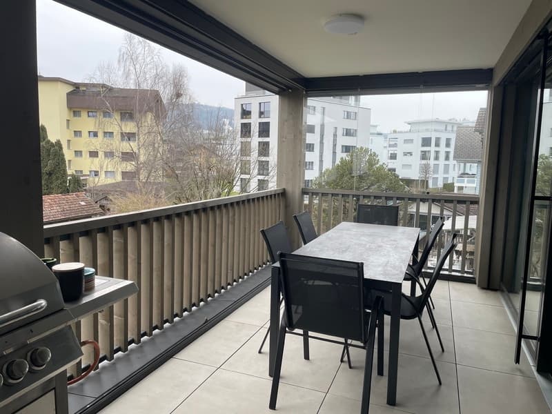 4½ ZI-WOHNUNG IN UNTERÄGERI (ZG), MÖBLIERT, TEMPORÄR (7)