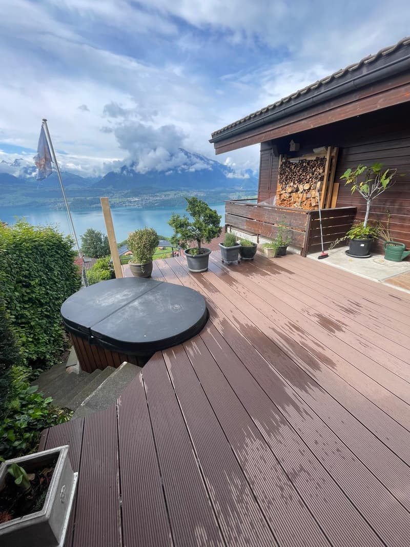 3 ZIMMER-HAUS IN TSCHINGEL OB GUNTEN (BE), MÖBLIERT, TEMPORÄR (8)