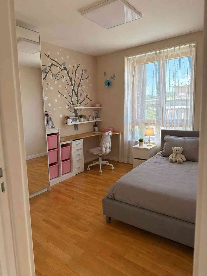 4½ ZIMMER-HAUS IN MELLINGEN (AG), MÖBLIERT, TEMPORÄR (5)