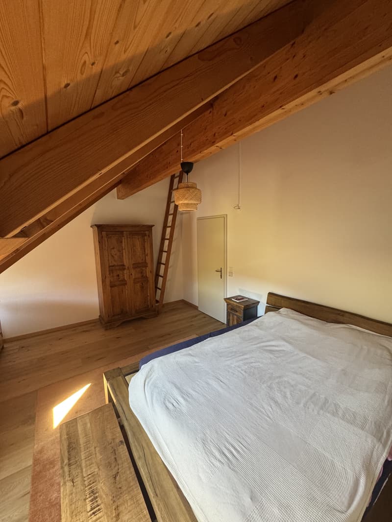 3 ZIMMER-DACHWOHNUNG IN KAUFDORF (BE), MÖBLIERT, TEMPORÄR (6)