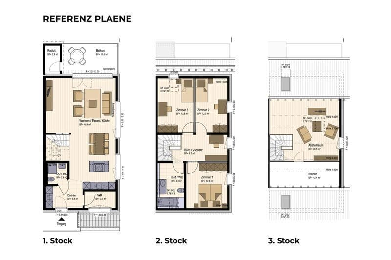 5½ ZIMMER-MAISONETTEWOHNUNG IN KONOLFINGEN (BE), MÖBLIERT, TEMPORÄR (10)