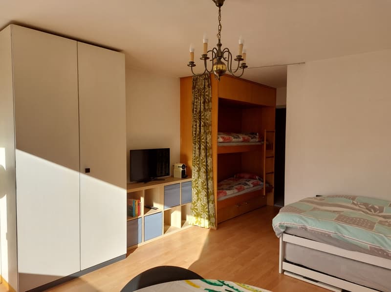 STUDIO IN LEUKERBAD (VS), MÖBLIERT, TEMPORÄR (5)