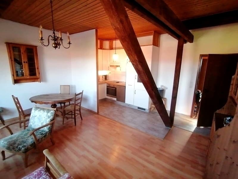 2½ ZIMMER-DACHWOHNUNG IN BASEL - ISELIN, MÖBLIERT, TEMPORÄR (2)