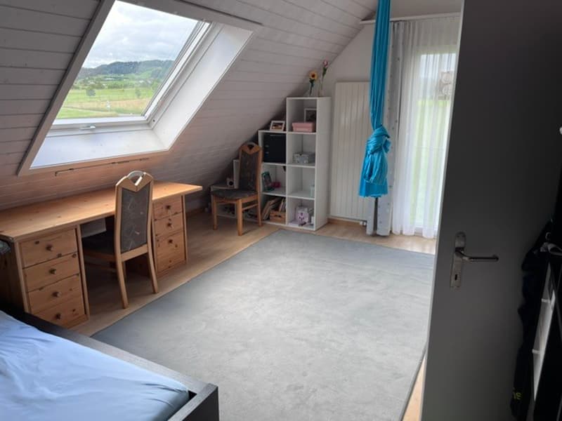 5½ ZIMMER-HAUS IN SCHWARZENBACH (SG), MÖBLIERT, TEMPORÄR (7)