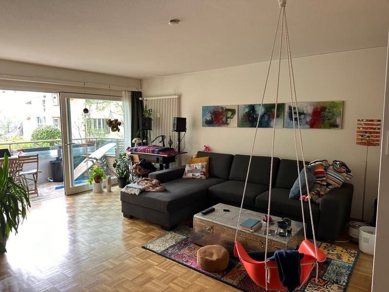 2½ ZI-WOHNUNG IN ZÜRICH - KREIS 10 WIPKINGEN, MÖBLIERT, TEMPORÄR (1)