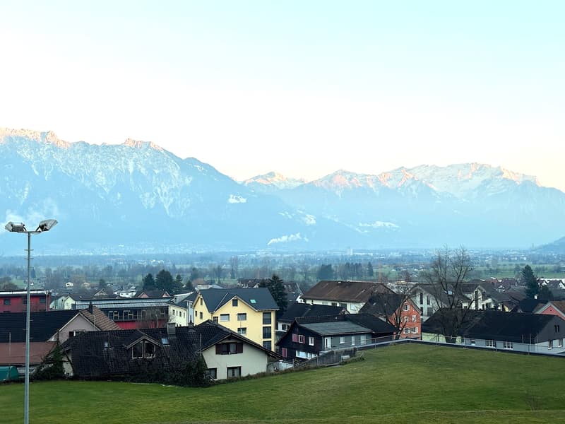 2½ ZI-WOHNUNG IN GAMS (SG), MÖBLIERT, TEMPORÄR (10)