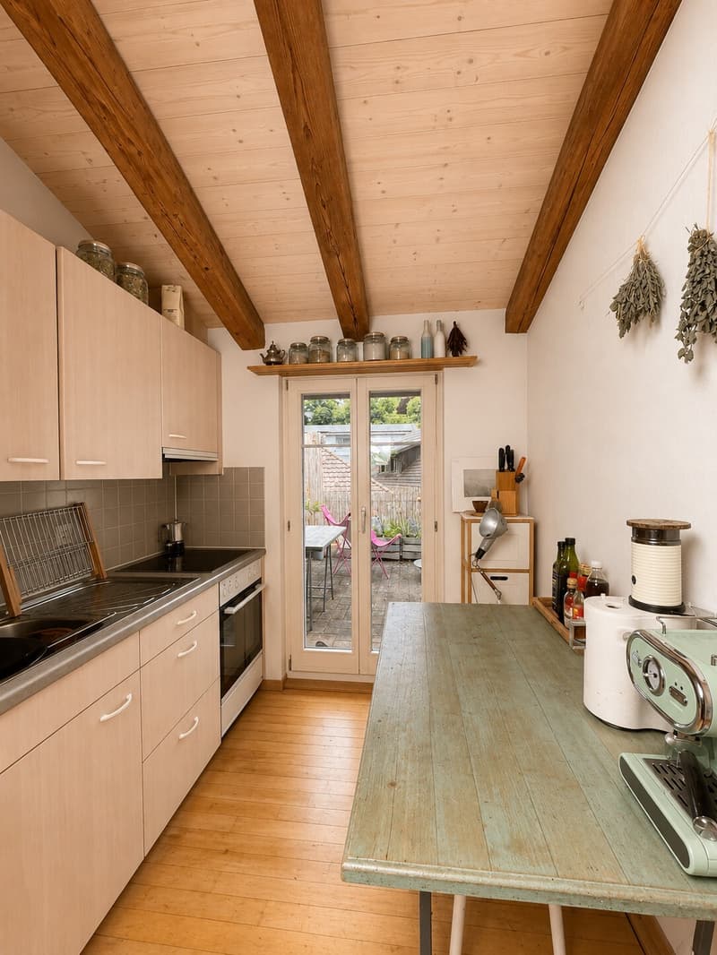 1½ ZIMMER-DACHWOHNUNG IN SCHMERIKON (SG), MÖBLIERT, TEMPORÄR (2)