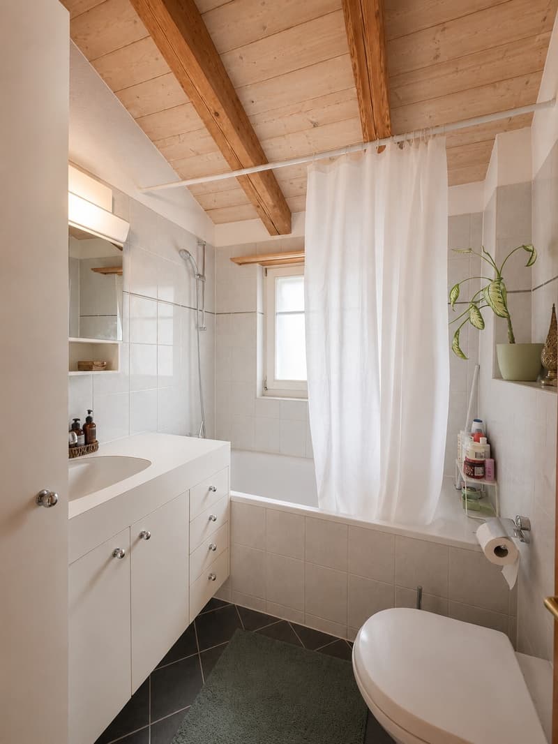 1½ ZIMMER-DACHWOHNUNG IN SCHMERIKON (SG), MÖBLIERT, TEMPORÄR (4)