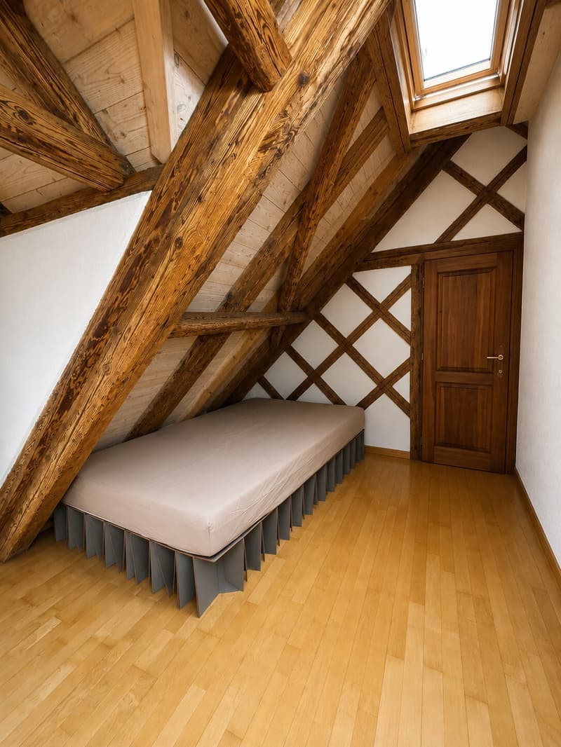 1½ ZIMMER-DACHWOHNUNG IN SCHMERIKON (SG), MÖBLIERT, TEMPORÄR (3)