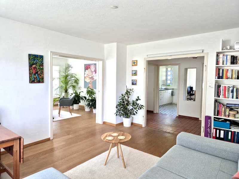 3 ZI-WOHNUNG IN ZÜRICH - KREIS 2 WOLLISHOFEN, MÖBLIERT, TEMPORÄR (1)