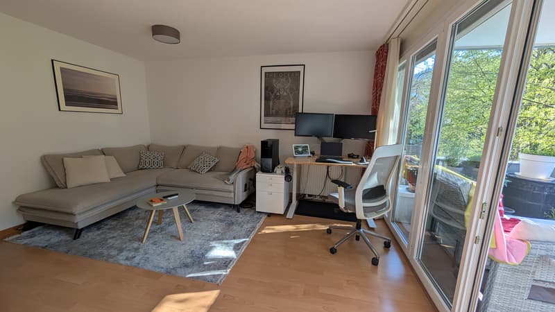 2½ ZI-WOHNUNG IN ADLISWIL (ZH), MÖBLIERT, TEMPORÄR (1)