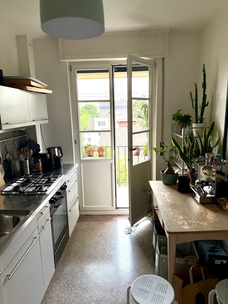 2 ZI-WOHNUNG IN BASEL - ST. JOHANN, MÖBLIERT, TEMPORÄR (4)
