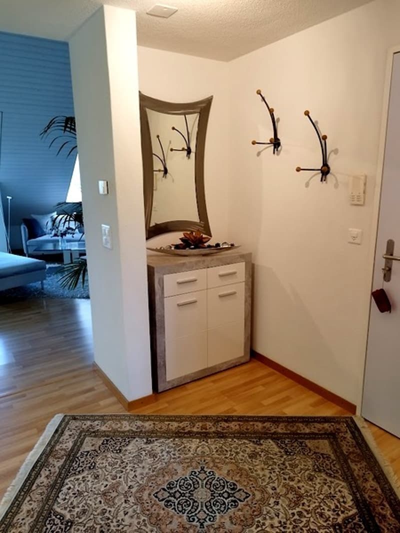 2½ ZIMMER-ATTIKAWOHNUNG IN AU (ZH), MÖBLIERT, TEMPORÄR (7)