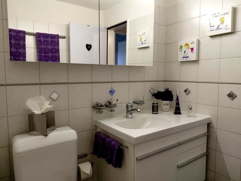 2½ ZIMMER-ATTIKAWOHNUNG IN AU (ZH), MÖBLIERT, TEMPORÄR (8)