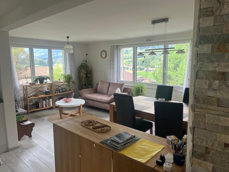 3 ZI-WOHNUNG IN REICHENBACH IM KANDERTAL (BE), MÖBLIERT, TEMPORÄR (1)