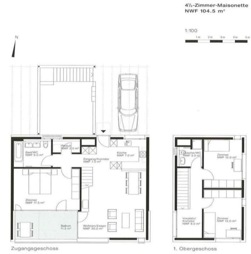 4½ ZI-WOHNUNG IN LUZERN, MÖBLIERT, TEMPORÄR (8)