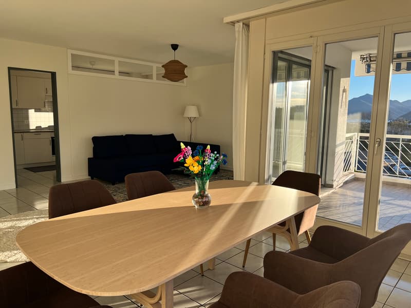 3½ ZI-WOHNUNG IN PREGASSONA (TI), MÖBLIERT (2)