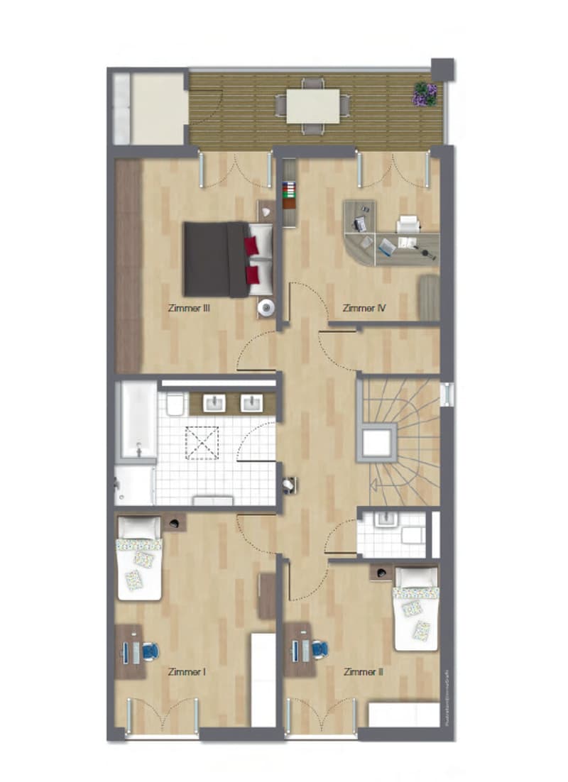 5½ ZIMMER-HAUS IN ZOLLIKOFEN (BE), MÖBLIERT, TEMPORÄR (10)