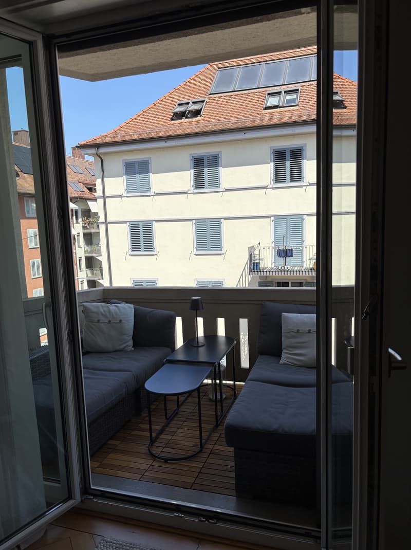 3½ ZI-WOHNUNG IN ZÜRICH - KREIS 3 WIEDIKON, MÖBLIERT, TEMPORÄR (5)